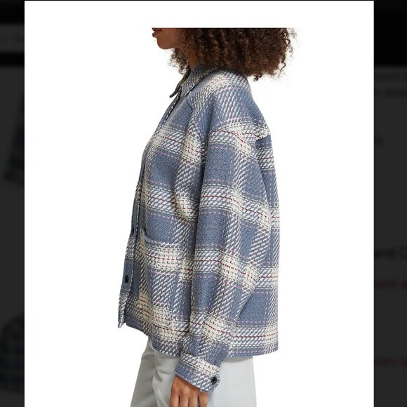 NWT Scotch & Soda Lightweight Check Overshirt Shacket – RRP $390 – Size M - Picture 3 of 13